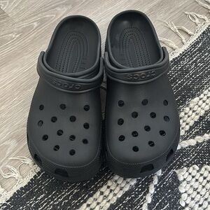 Black CROCS Size 11M